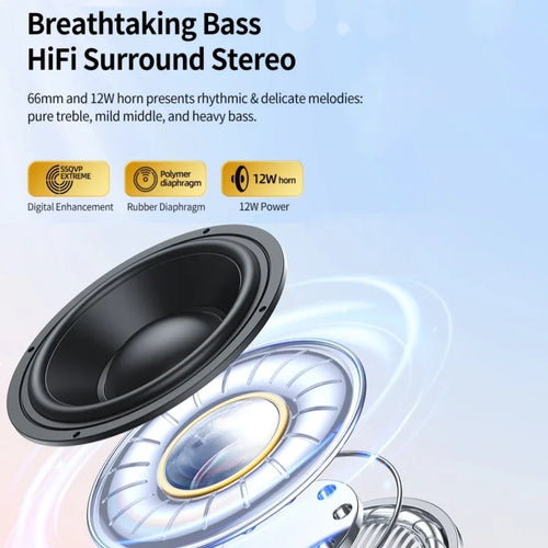 Altavoz Portátil con Luces LED