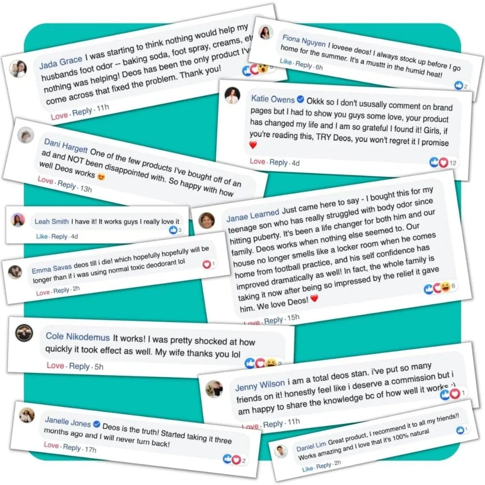 Desodorante Natural Interno