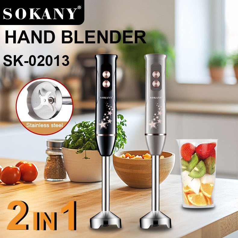 Batidora de mano 2 en 1 Sokany