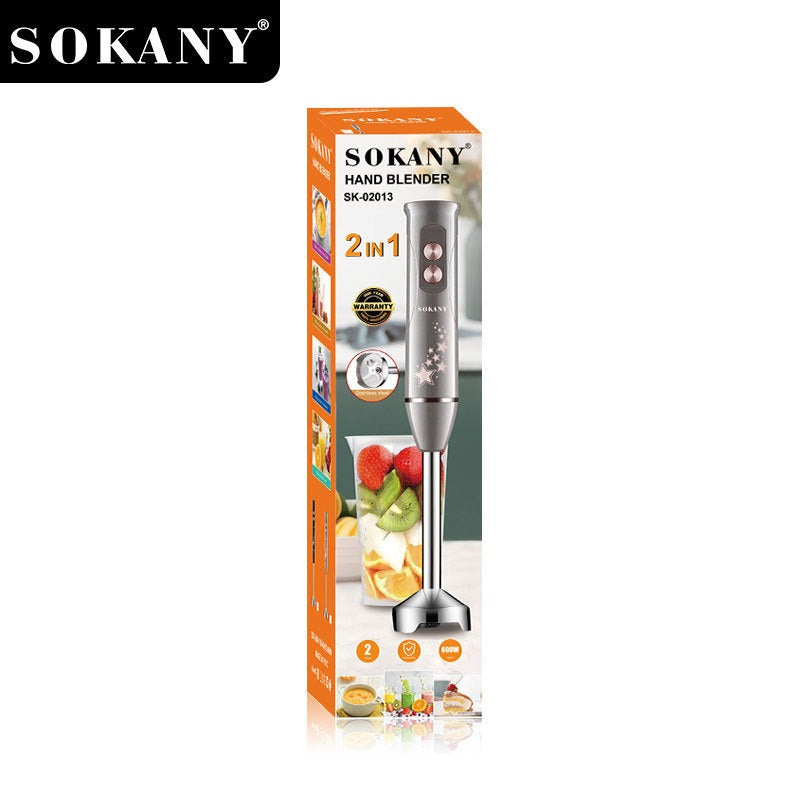 Batidora de mano 2 en 1 Sokany